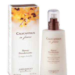 Deodorante spray Calycanthus in fiore 150ml Amerigo