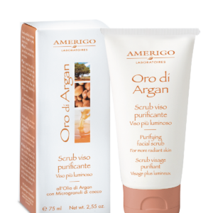 Scrub Viso Purificante Oro di Argan Amerigo 75ml