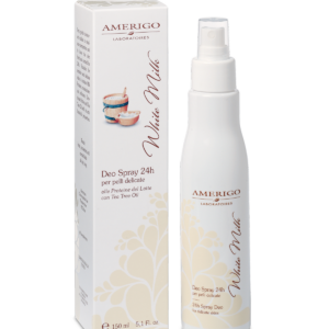 Deodorante spray 24H White Milk Amerigo 150ml