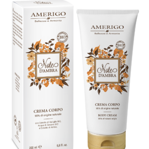 Crema per il corpo Note d'Ambra 200ml