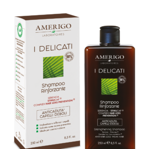 Shampoo Rinforzante Per Capelli Fragili e Soggetti a Caduta Amerigo 250ml