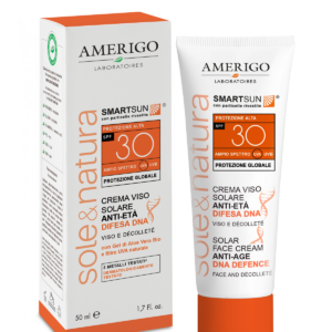 Crema Viso Solare Anti-Eta Spf 30 50ml Amerigo