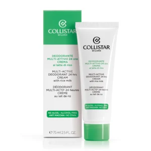 Deodorante Multi-Attivo 24 Ore Crema Crema Al Latte Di Riso - No Alcol 75ml