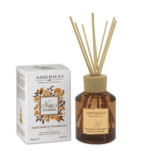 Diffusore di Fragranza Note d'Ambra 250ml Amerigo + bastoncini