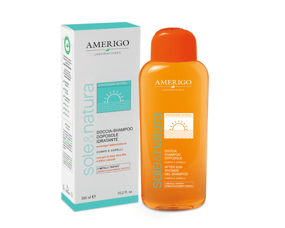 Doccia Shampoo Doposole 300ml Amerigo Sole & Natura