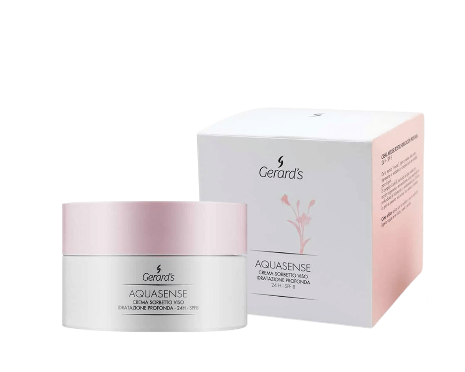 Gerard’s Aquasense Crema Sorbetto Viso idratazione profonda 24 h SPF 8 50ml