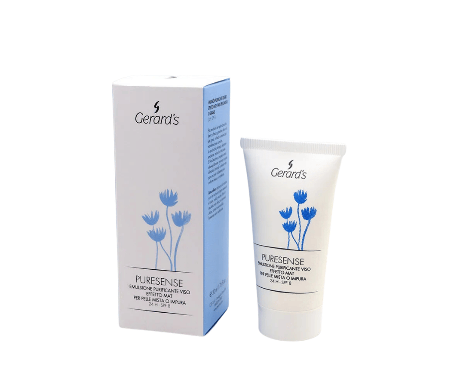 Gerard’s Puresense Emulsione Purificante effetto mat per pelle mista o impura 24h SPF 8 50ml