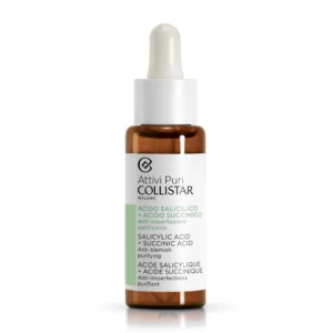 Attivi Puri Acido Salicilico + Acido Succinico 30 Ml Anti-Imperfezioni, Purificante 30ml Collistar