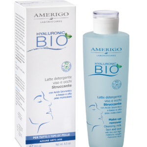 Latte Detergente Struccante Hyaluronic Bio Amerigo 250 Ml