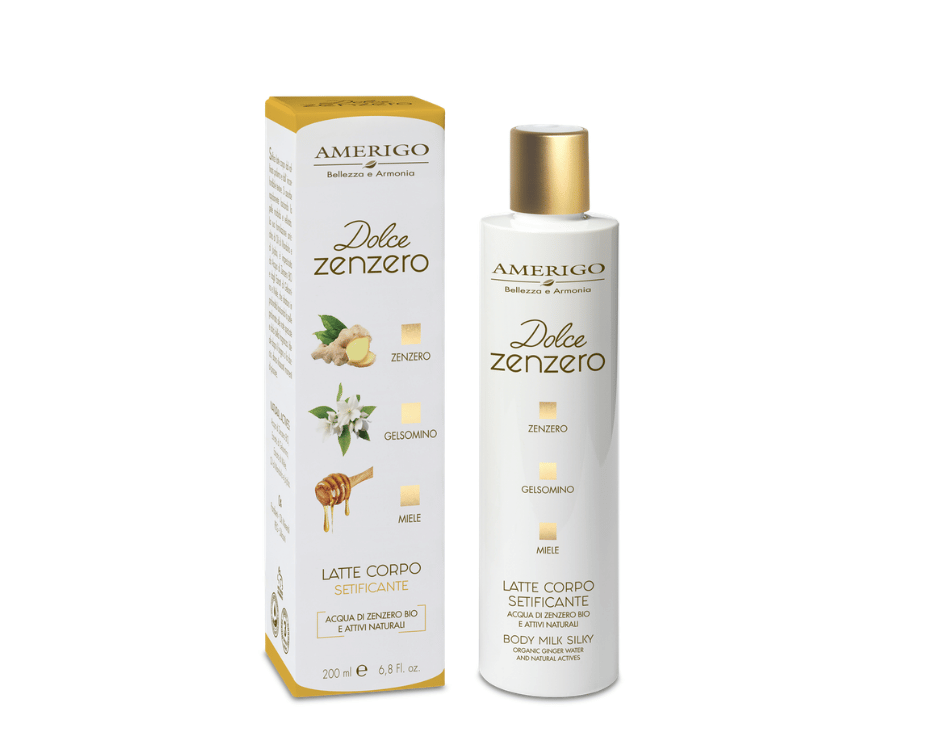 Latte Corpo Setificante Dolce Zenzero 200ml Amerigo