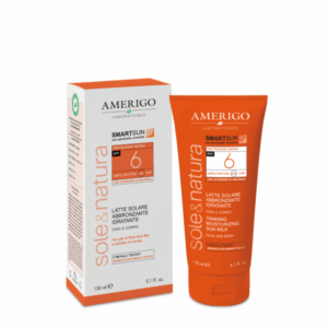 Latte Solare Protezione Bassa Spf 6 150 ml Amerigo Sole & Natura