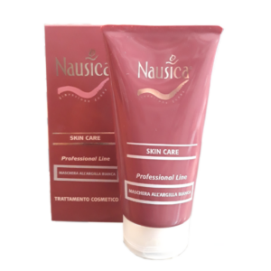 Maschera viso all'argilla bianca 150ml per pelli delicate e sensibili Nausica