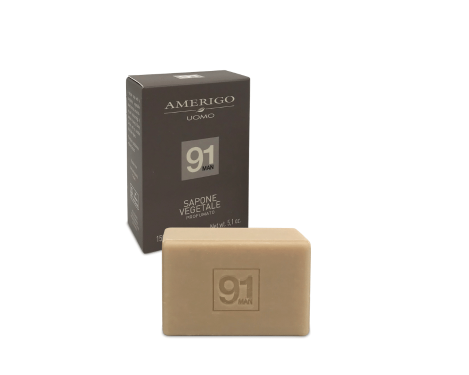 Sapone Vegetale Uomo 91 Man 150g Amerigo