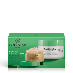 Gel-Fango Drenante Anticellulite 400 ml con Talasso-Scrub Anti-Acqua 150g Drenante Collistar