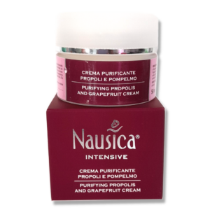 Crema purificante propoli e pompelmo per pelli impure con punti neri 50 ml Nausica