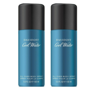 Davidoff Cool Water Deodorante Spray Uomo 150 ml 2 pezzi