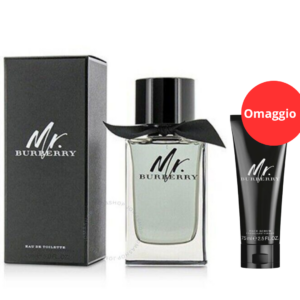 Mr. Burberry Eau de Toilette 150ml Fragranza da Uomo + scrub viso 75 ml in omaggio