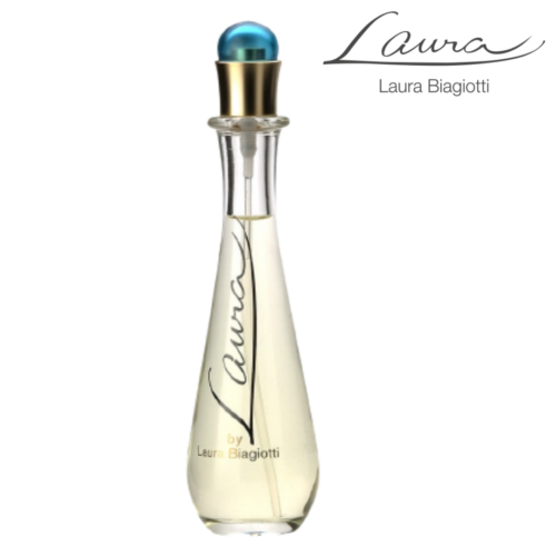 Kit Laura Biagiotti Laura Eau de Toilette 75 ml e Pochette Viaggio Blu Ecopelle - immagine 2