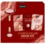 Mask Kit Sence 3 maschere viso con massaggiatore roller