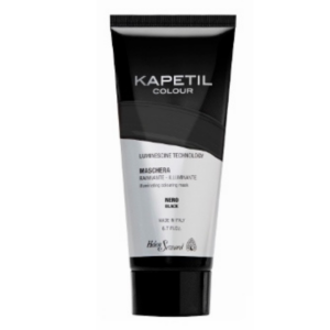 Helen Seward Kapetil Colour Mask Black Maschera Capelli Riflessante 200 Ml