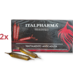 12 fiale capelli trattamento anticaduta Italpharma (6 x 10ml)