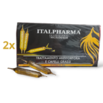 12 fiale capelli trattamento antiforfora e capelli grassi Italpharma (6 x 10ml)