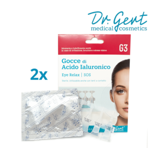 Dr Gert Gocce Di Acido Ialuronico Eye Relax SOS G3 anche con lenti a contatto