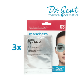 Dr Gert Maschera Occhi Eye Relax SOS G3 per occhi stanchi in tessuto 3 pz
