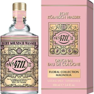 Floral Collection Magnolie 4711 Eau de Cologne 100ml Spray Fragranza donna