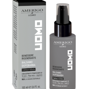 Balsamo Dopo barba Uomo Amerigo 100ml Formula vegana