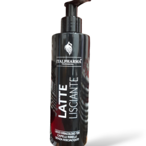 Latte lisciante Italpharma 200ml senza risciaquo per capelli ribelli