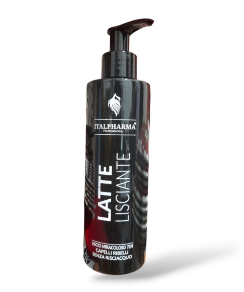 Latte lisciante Italpharma 200ml senza risciaquo per capelli ribelli