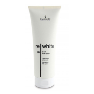 Re White 2 in 1 Latte Tonico schiarente Gerard's 250 ml