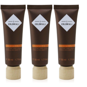 3 pz Crema mani 50ml I coloniali vellutante con mirra ed estratto di riso