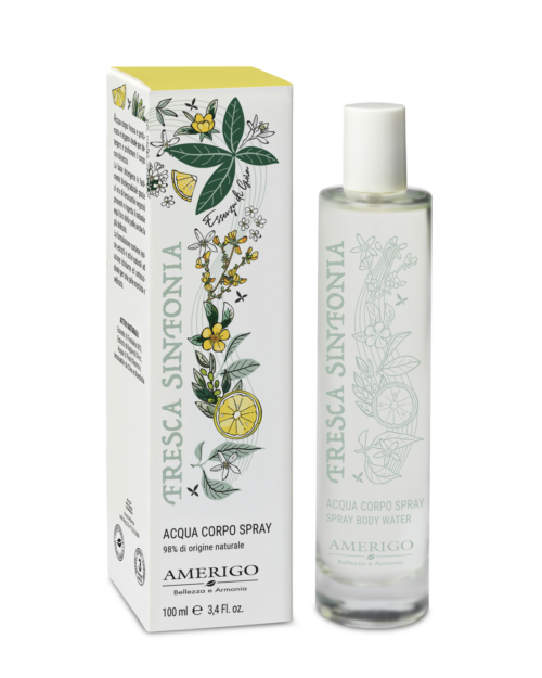 Acqua corpo spray 100ml Fresca Sinfonia Amerigo fragranza unisex