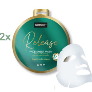 Maschera viso anti stress in tessuto Release Sence 12 pezzi