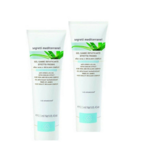2 pz Gel Gambe defaticante effetto freddo Segreti mediterranei 125ml