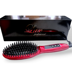 Spazzola lisciante capelli Lux professional 240V Colore rosso max 230° regolabil