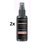 Revolution mattifying priming water Primer Spray per fissare fondotinta 50ml 2pz
