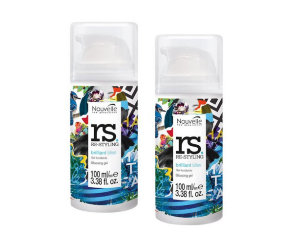 Nouvelle Rs Re styling Brillante Bliss Gel 100 ML Styling lucidante 2 pezzi