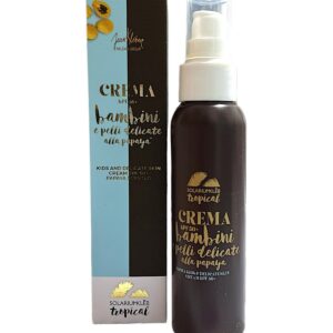 Crema Solare Spf 50 per bambini e pelli delicate alla papaya 100ml
