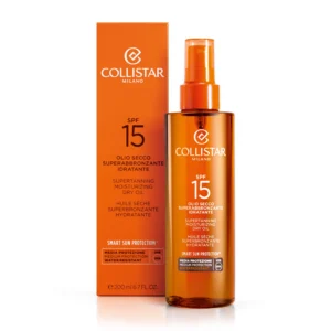 Olio Secco Superabbronzante Idratante Spf 15 200ml Collistar