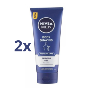 Nivea Men Body Shaving Gel Rasatura Corpo Anti Irritazioni 200ml Offerta 2 pezzi