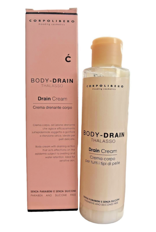 Corpolibero Body Drain Cream Thalasso Crema Drenante Corpo 150 Ml