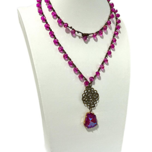 Collana donna fatta a mano idea regalo