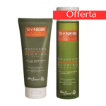 Shampoo illuminante con olio di Argan bio e Vitamina E + Maschera Linea Synebi Helen Seward