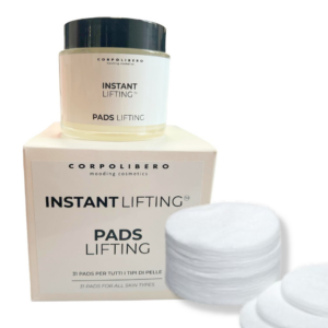 Corpolibero Instant Lifting Pads Crema Gel 100 Ml Vaso + 31 Dischetti In Cotone