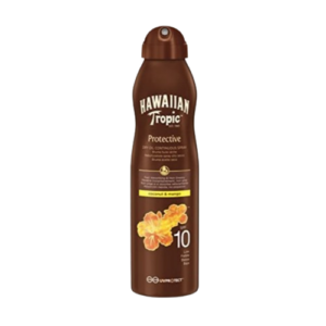 Hawaiian Tropic Olio Secco Spray Spf 10 180ml con cocco e mango