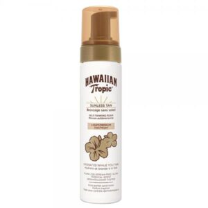 Hawaiian Tropic Self Tan Light Medium Mousse Autoabbronzante Pelli Chiare Medie 200ml