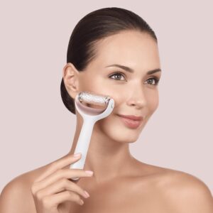 Geske Roller elettrico con microaghi viso e corpo Micro Needle Face&Body